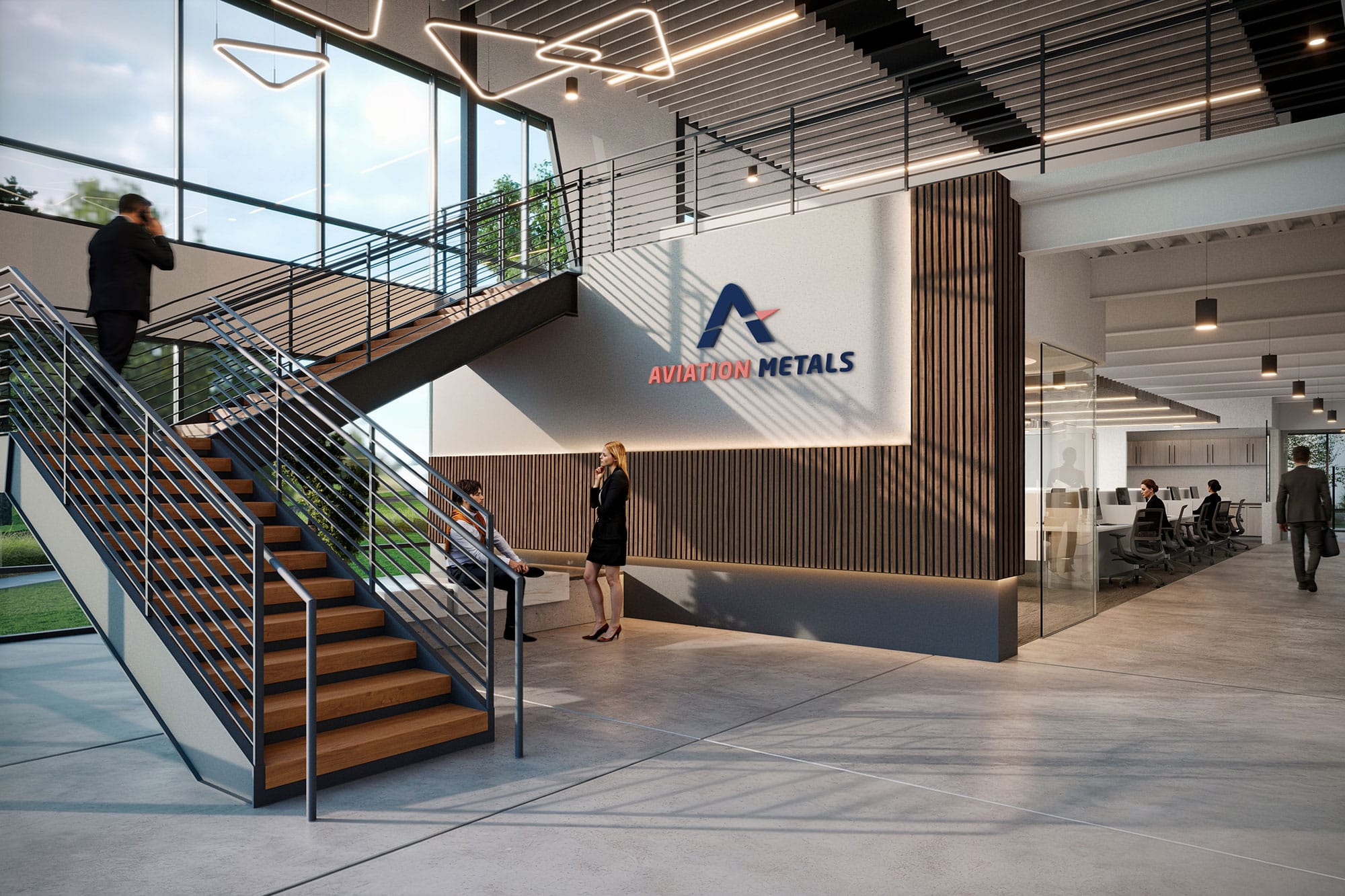 Aviation Metals, Renovation project in Pineville, NC by Ossa Studio