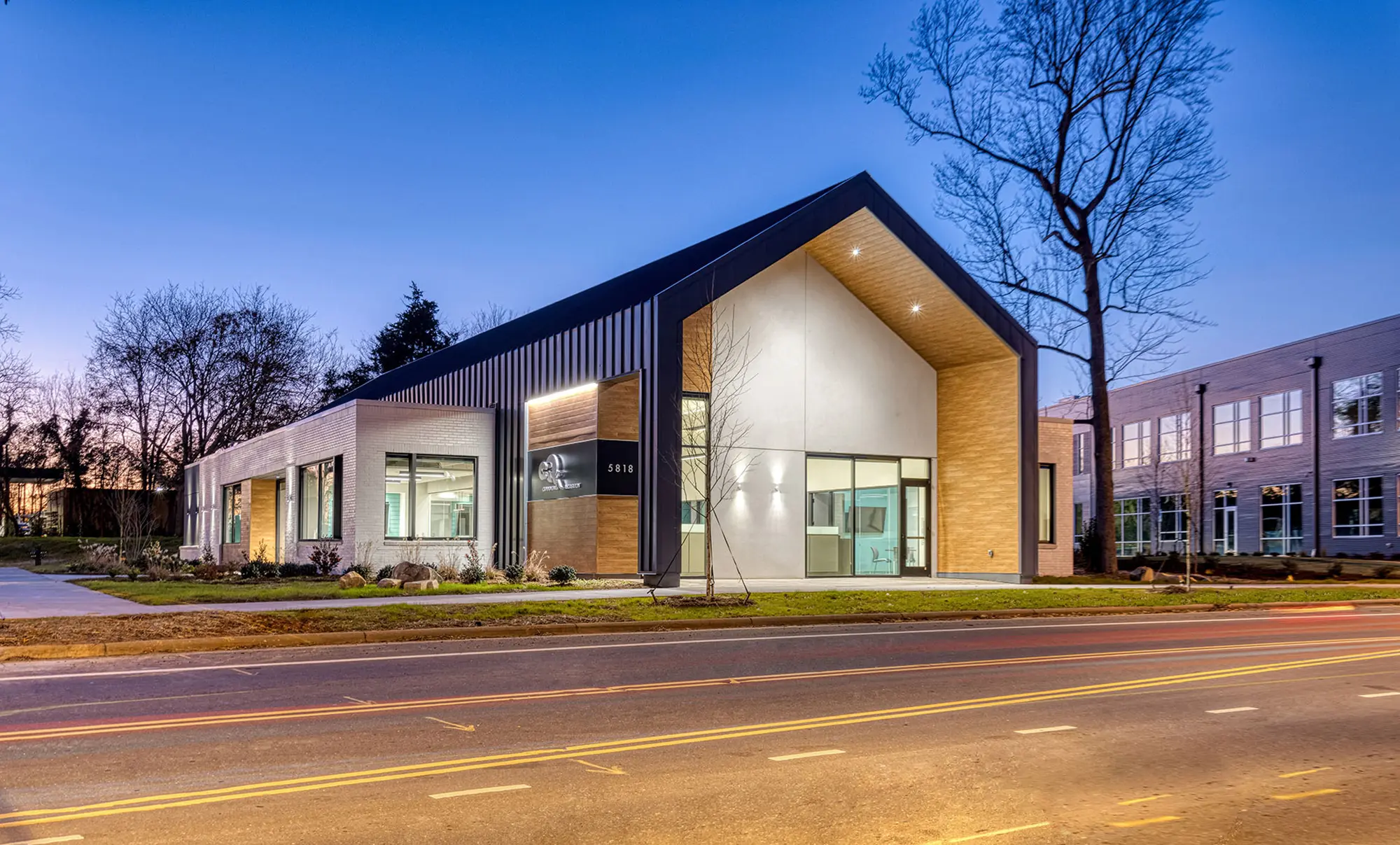 Cunningham Office Building, Office Building project in Charlotte, NC by Ossa Studio