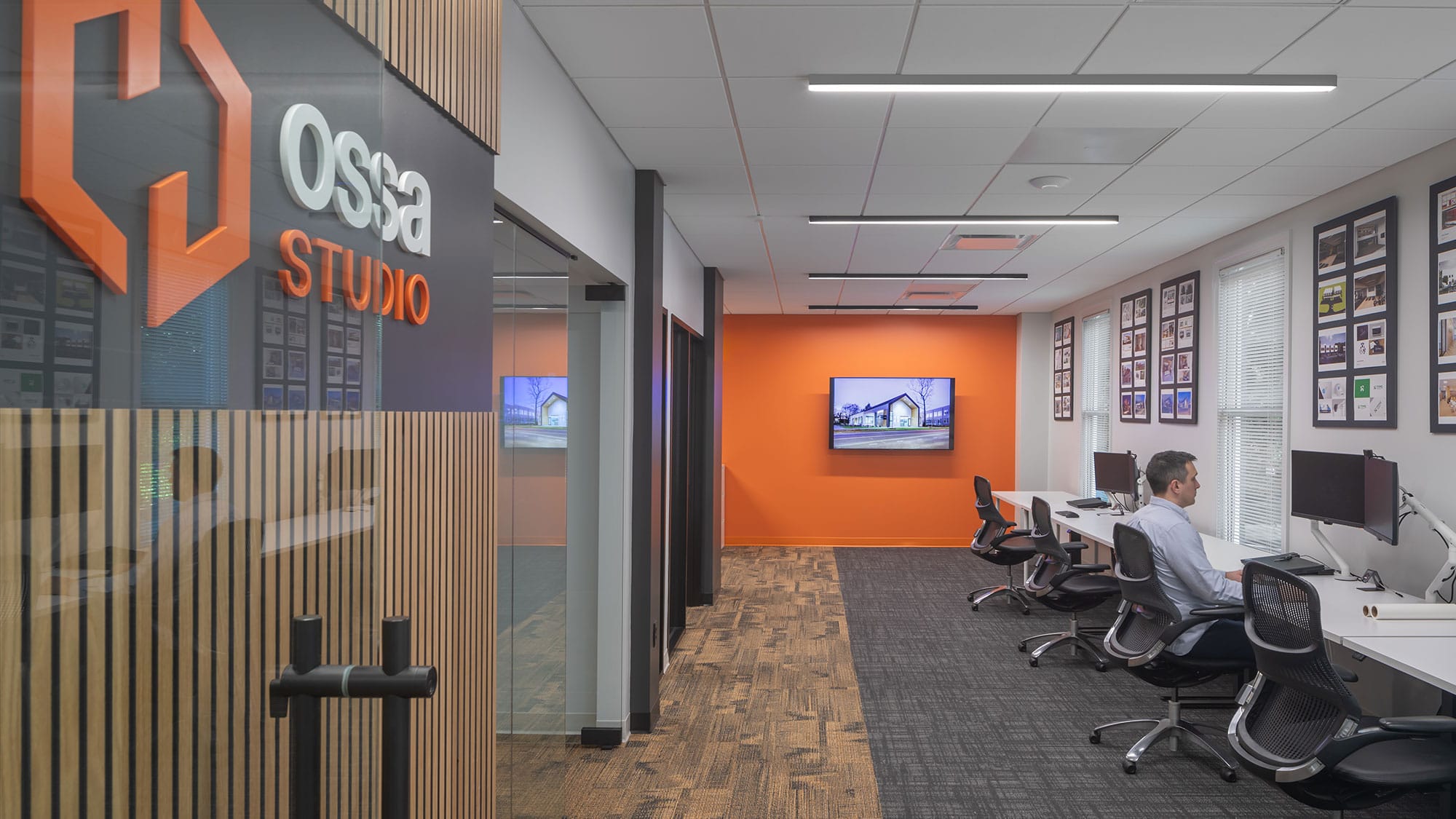 Hedgemore Flex, Adaptive Reuse project in Charlotte, NC by Ossa Studio