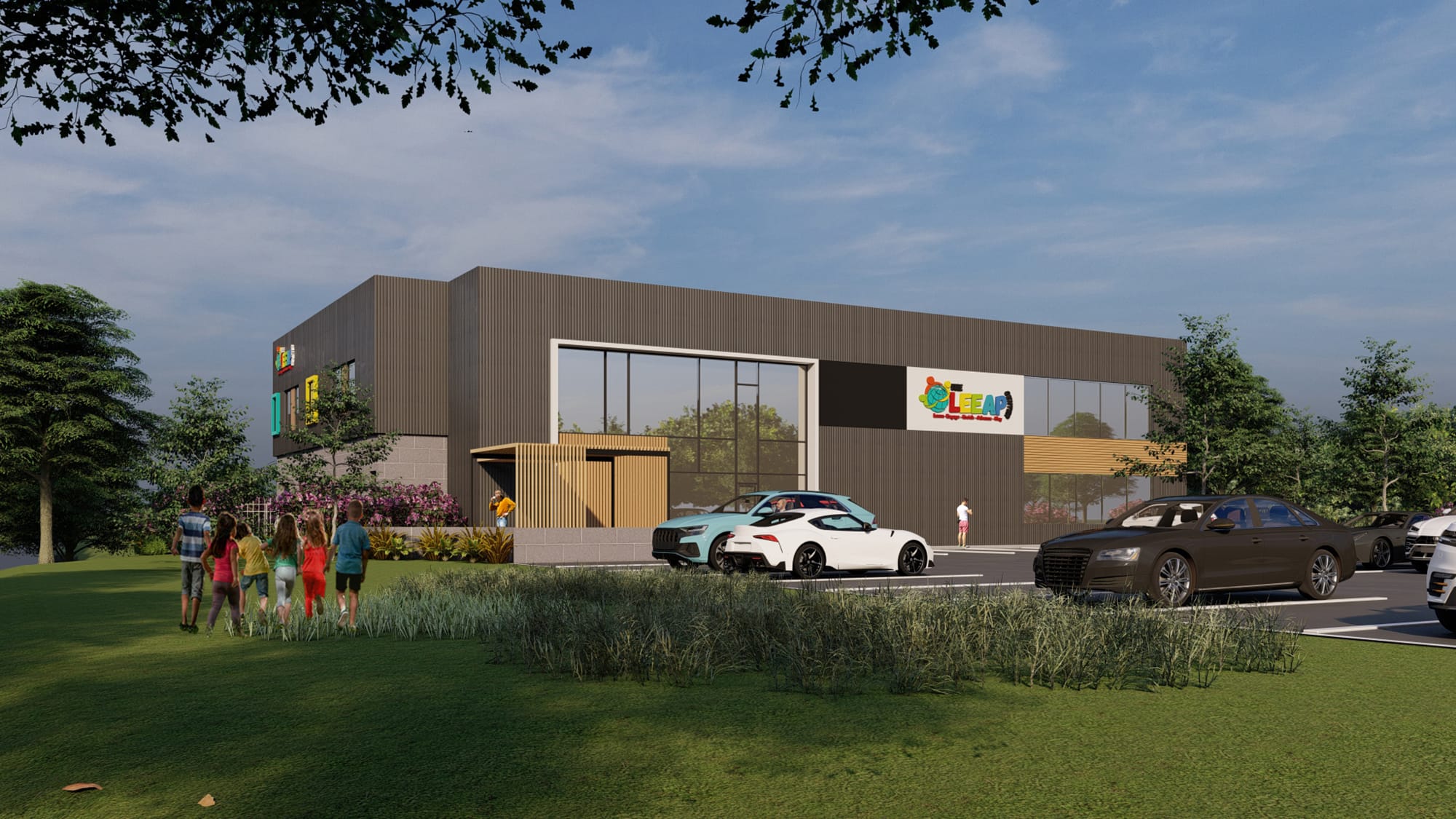 The LEEAP Center, Therapy Center and Academy project in Charlotte, NC by Ossa Studio