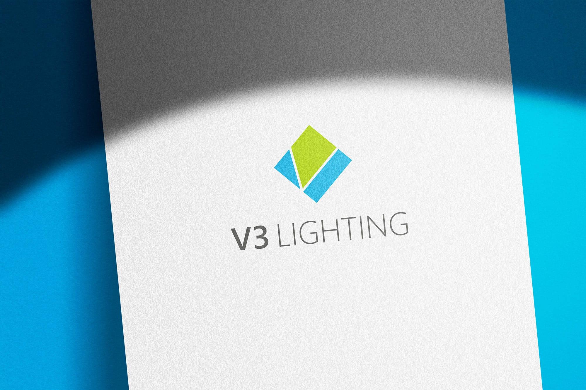 V3 Lighting, Branding project in Charlotte, NC by Ossa Studio